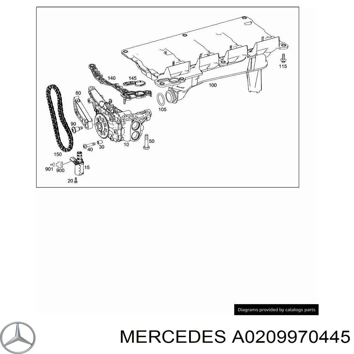 A0209970445 Mercedes 