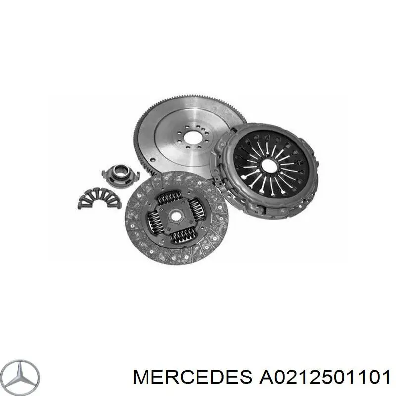 Купить A0212501101 Mercedes Комплект сцепления (диск, корзина, подшипник)