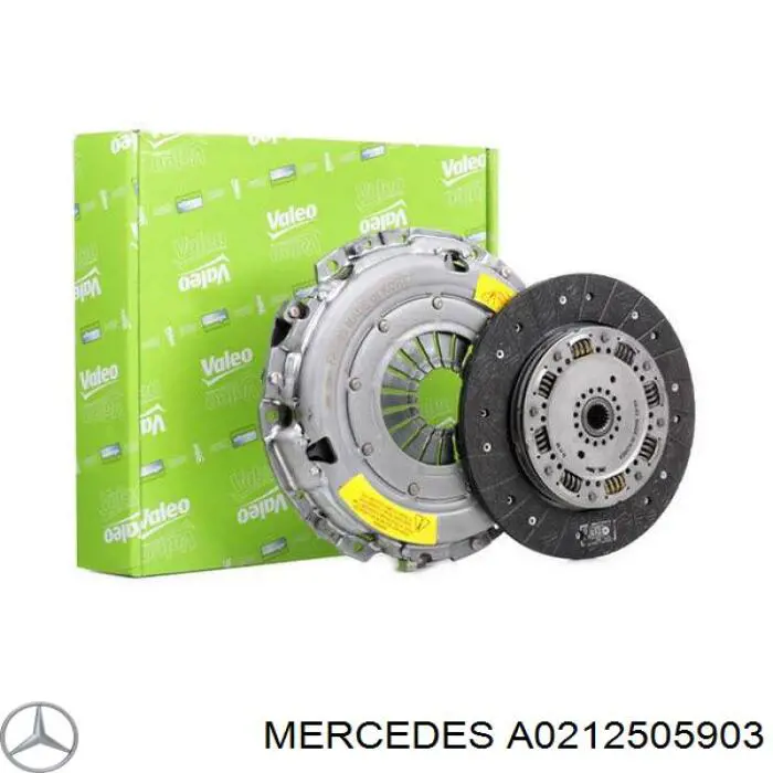 A0212505903 Mercedes Диск сцепления ведомый