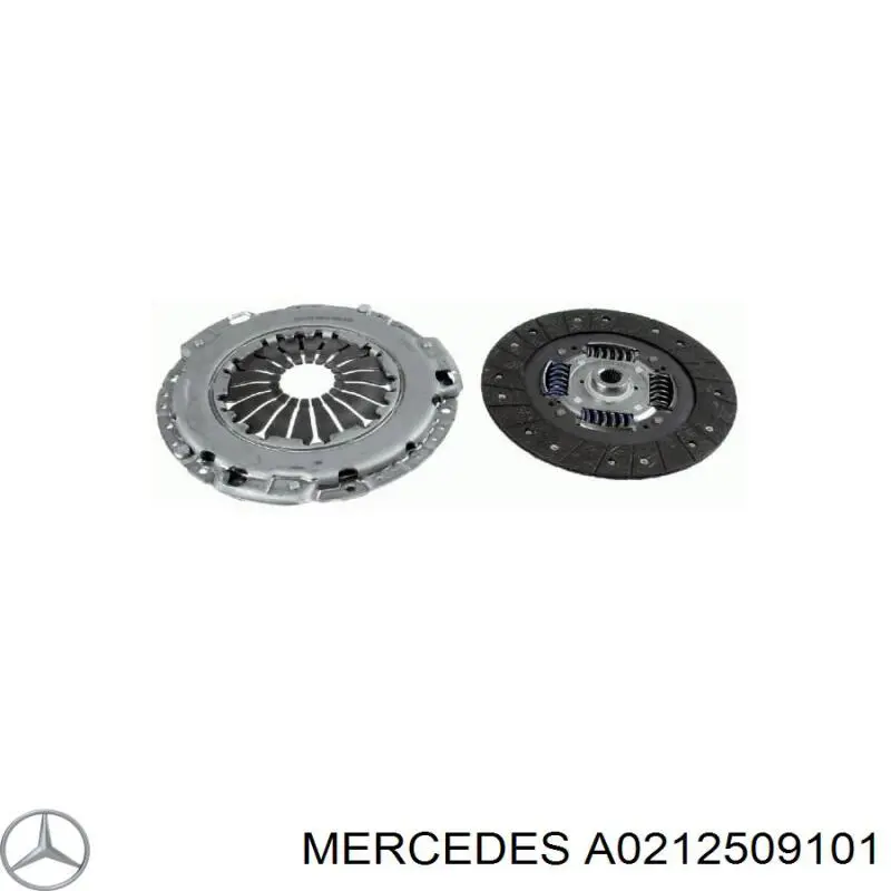 Комплект сцепления Mercedes A0212509101
