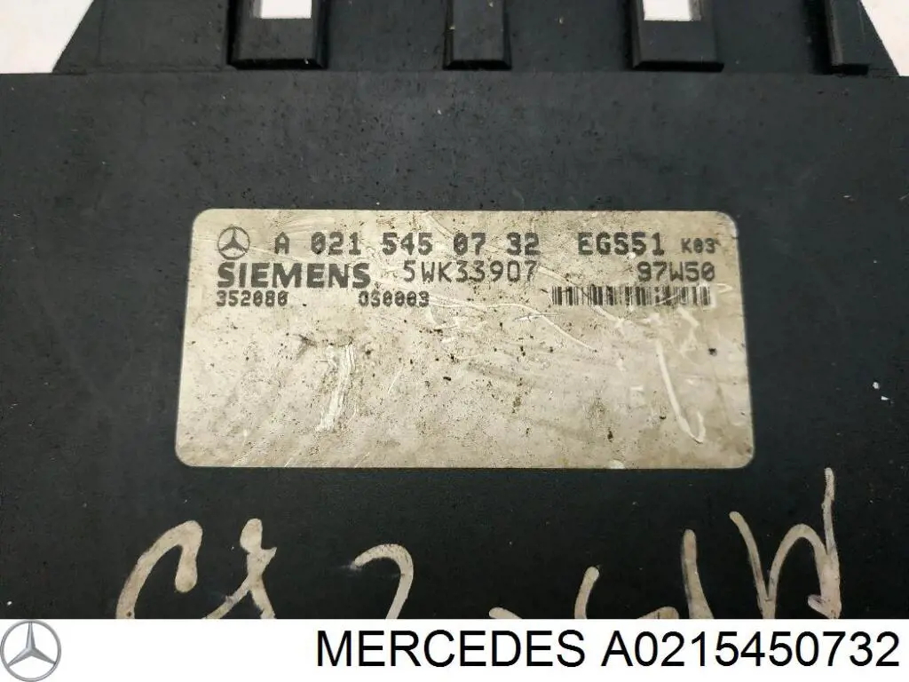 Módulo de direção (Centralina eletrônica) da Caixa Automática de Mudança eletrônica para Mercedes C (W202)
