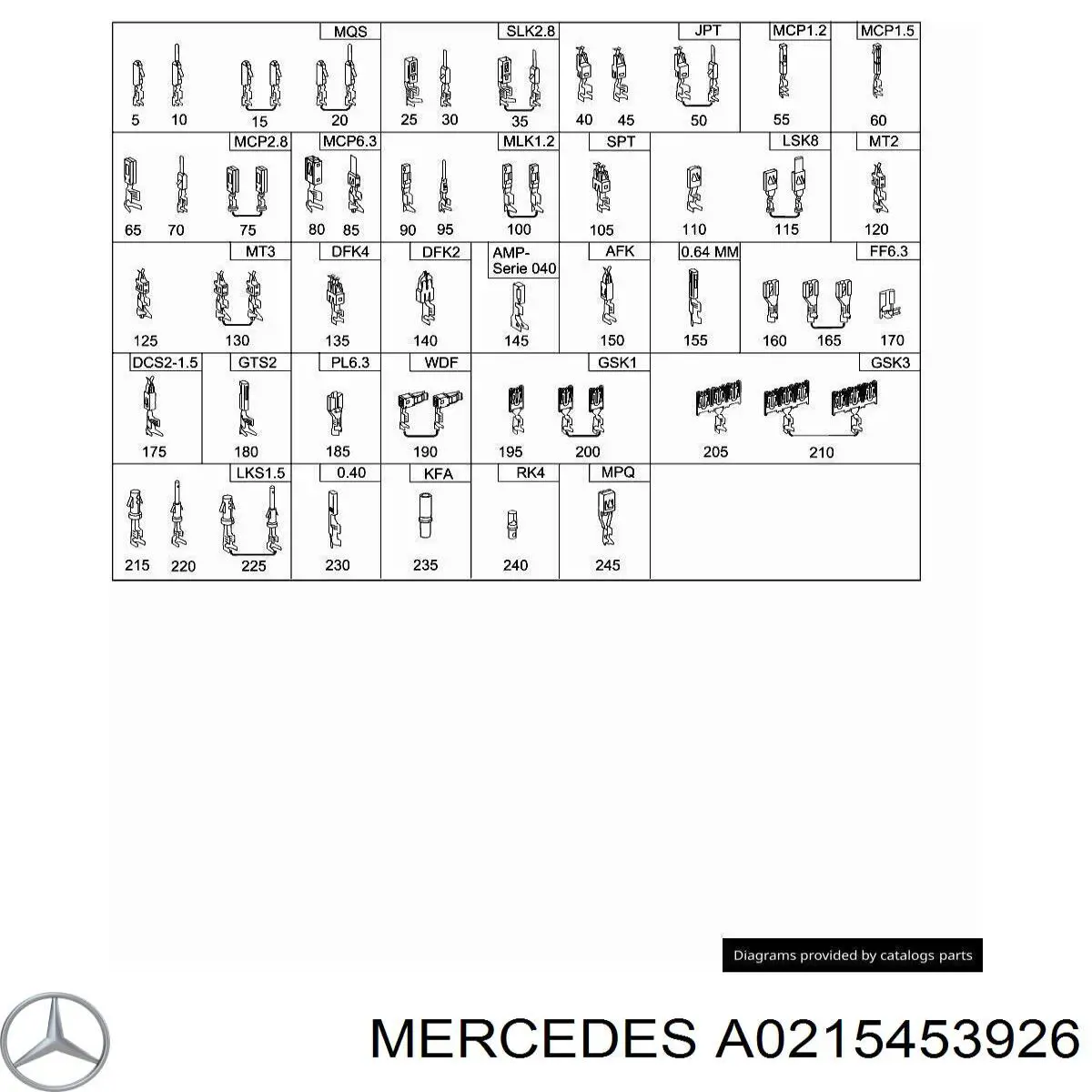 A0215453926 Mercedes 