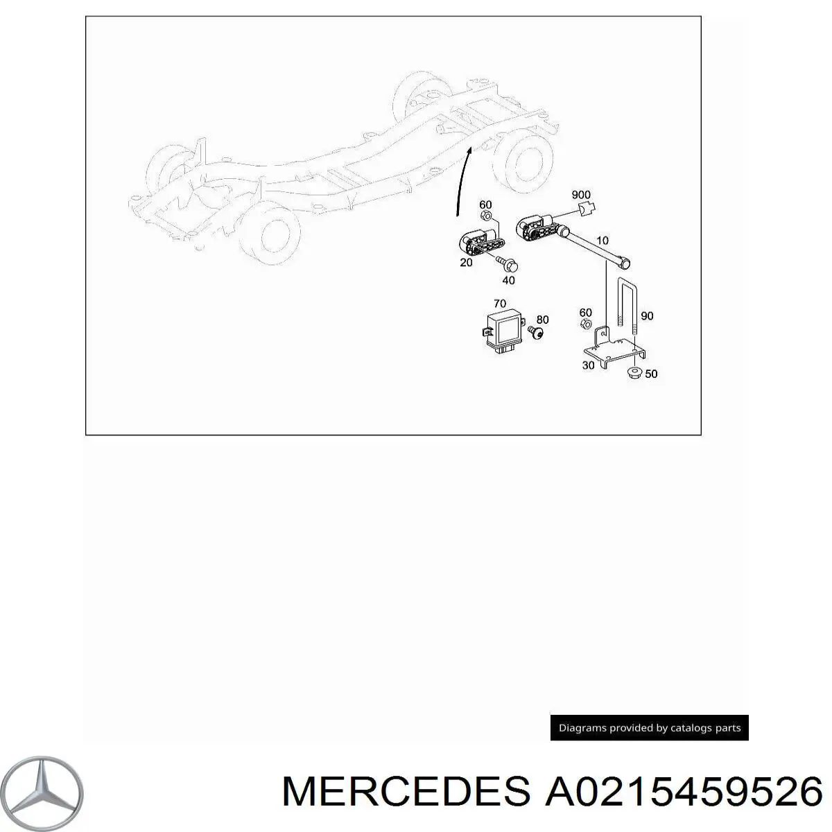 A0215459526 Mercedes 