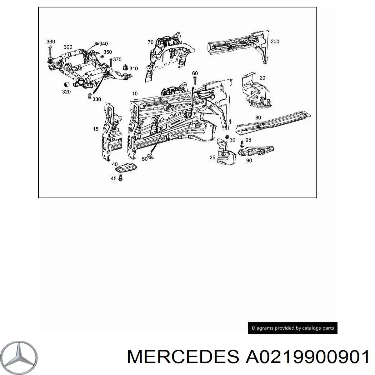  A0219900901 Mercedes