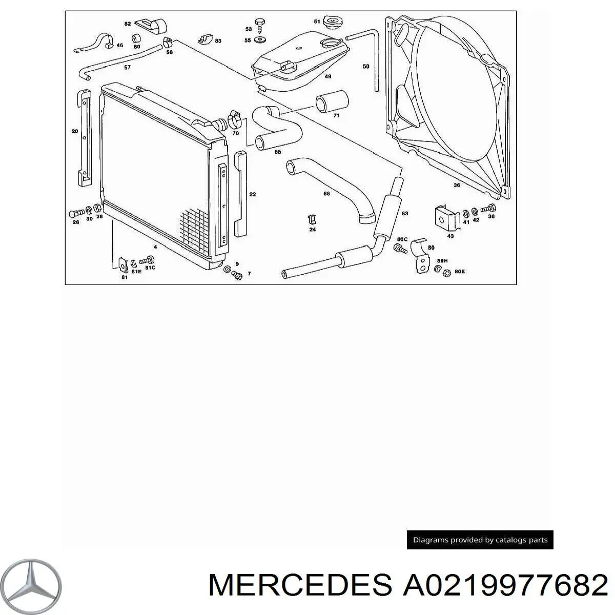 Купить A0219977682 Mercedes 