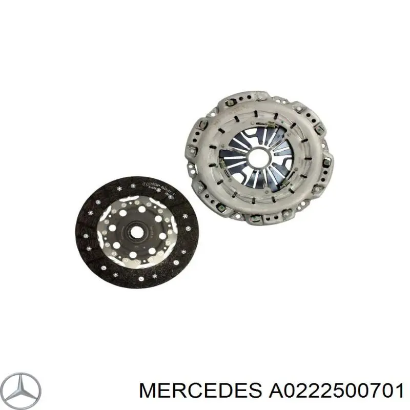 Комплект сцепления Mercedes A0222500701