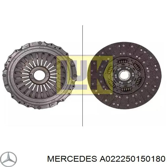 A022250150180 Mercedes сцепление