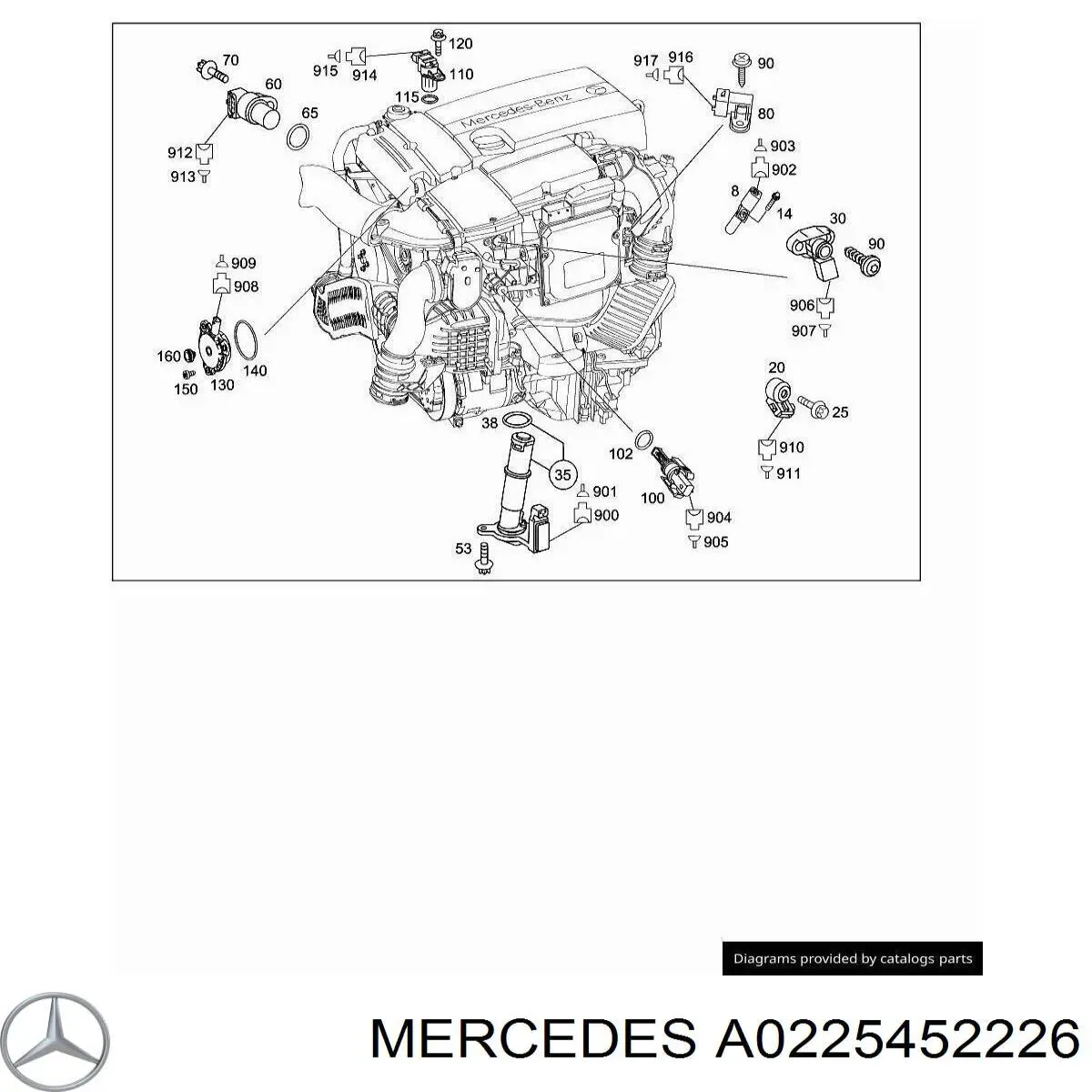 A0225452226 Mercedes 