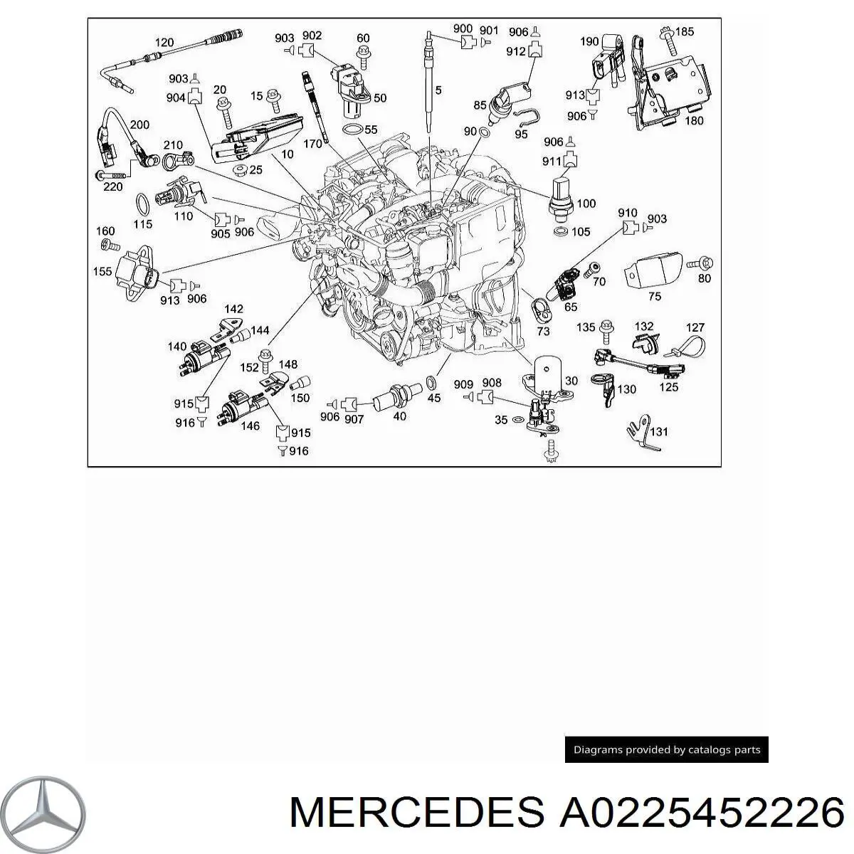 Купить A0225452226 Mercedes 