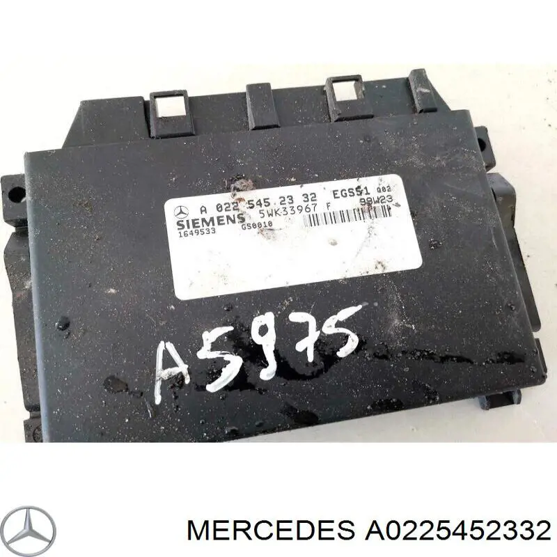 A0225452132 Mercedes 