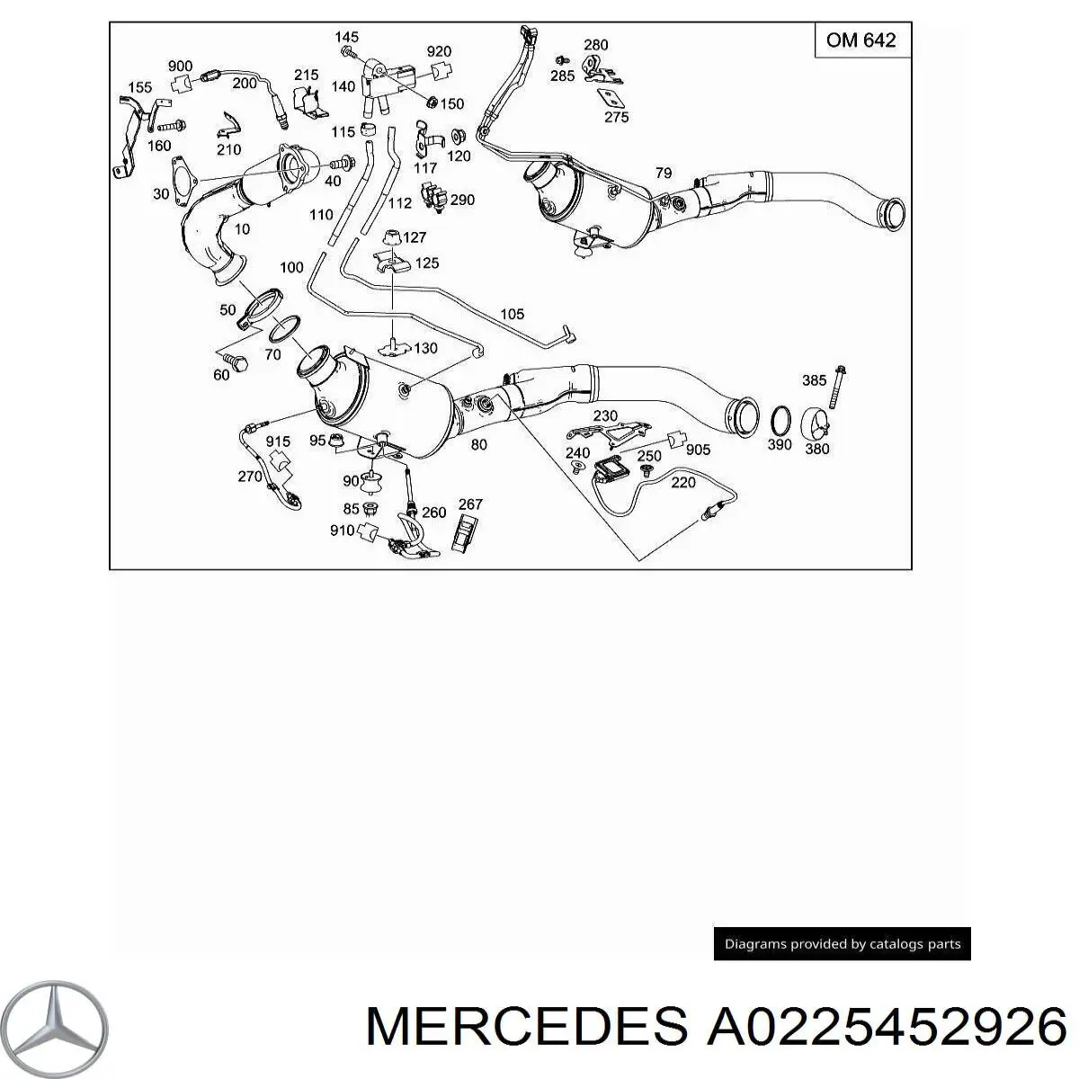 Купить A0225452926 Mercedes 