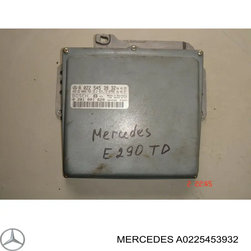 018545303280 Mercedes Мозги двигателя