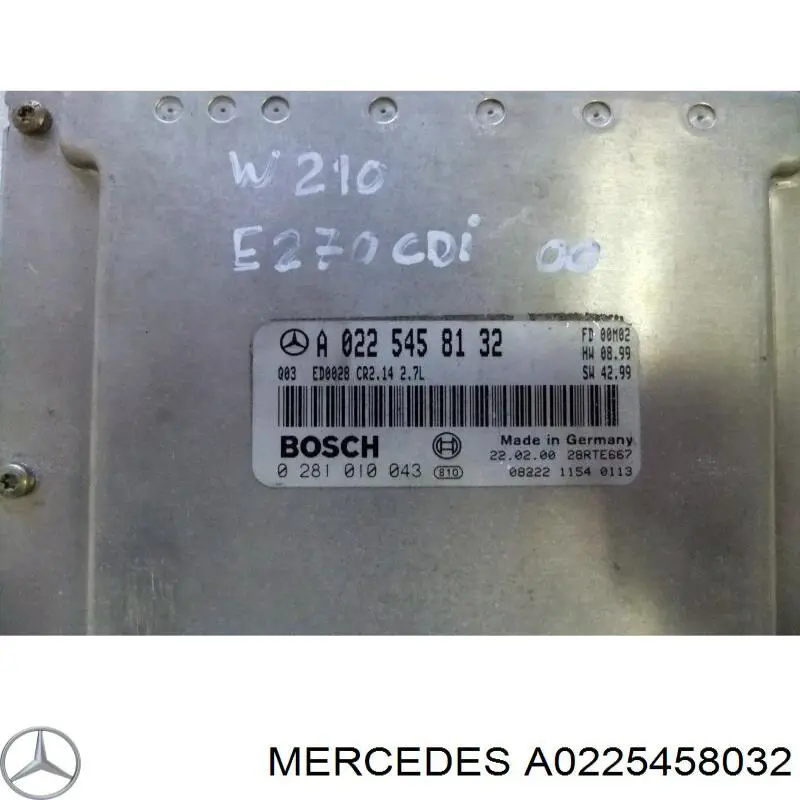 A0265452532 Mercedes 