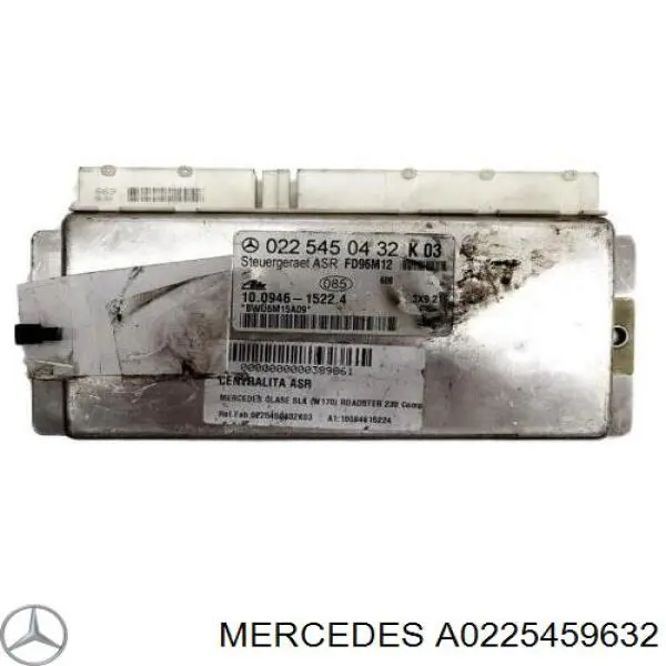 Блок управления двигателем A0225459632 Mercedes
