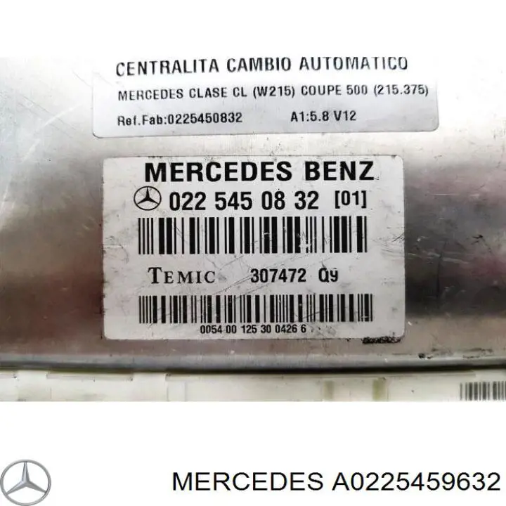 ЭБУ двигателем Mercedes A0225459632 цена, от 63.35 USD