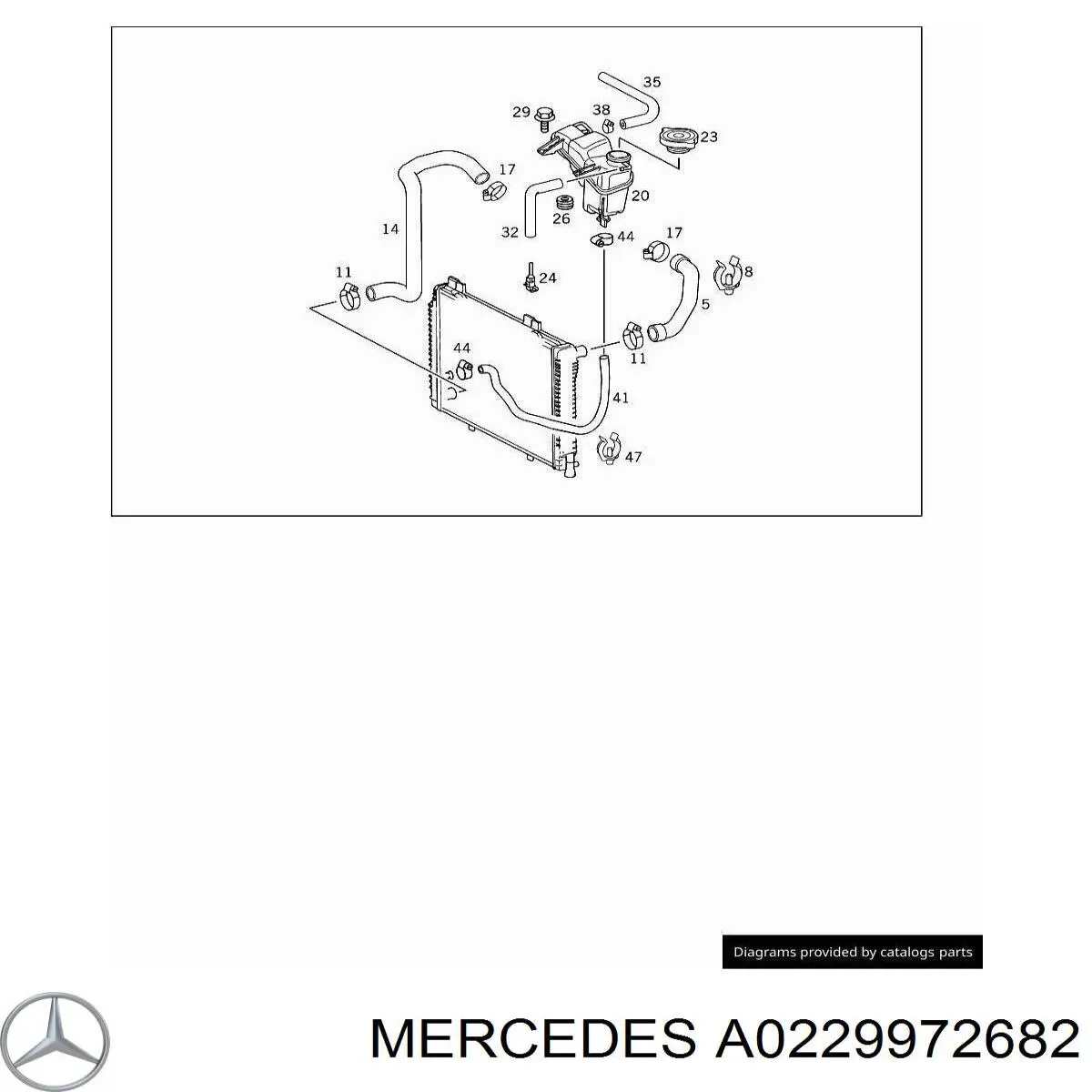  Mercedes A0209975882 цена, от 59.18 USD