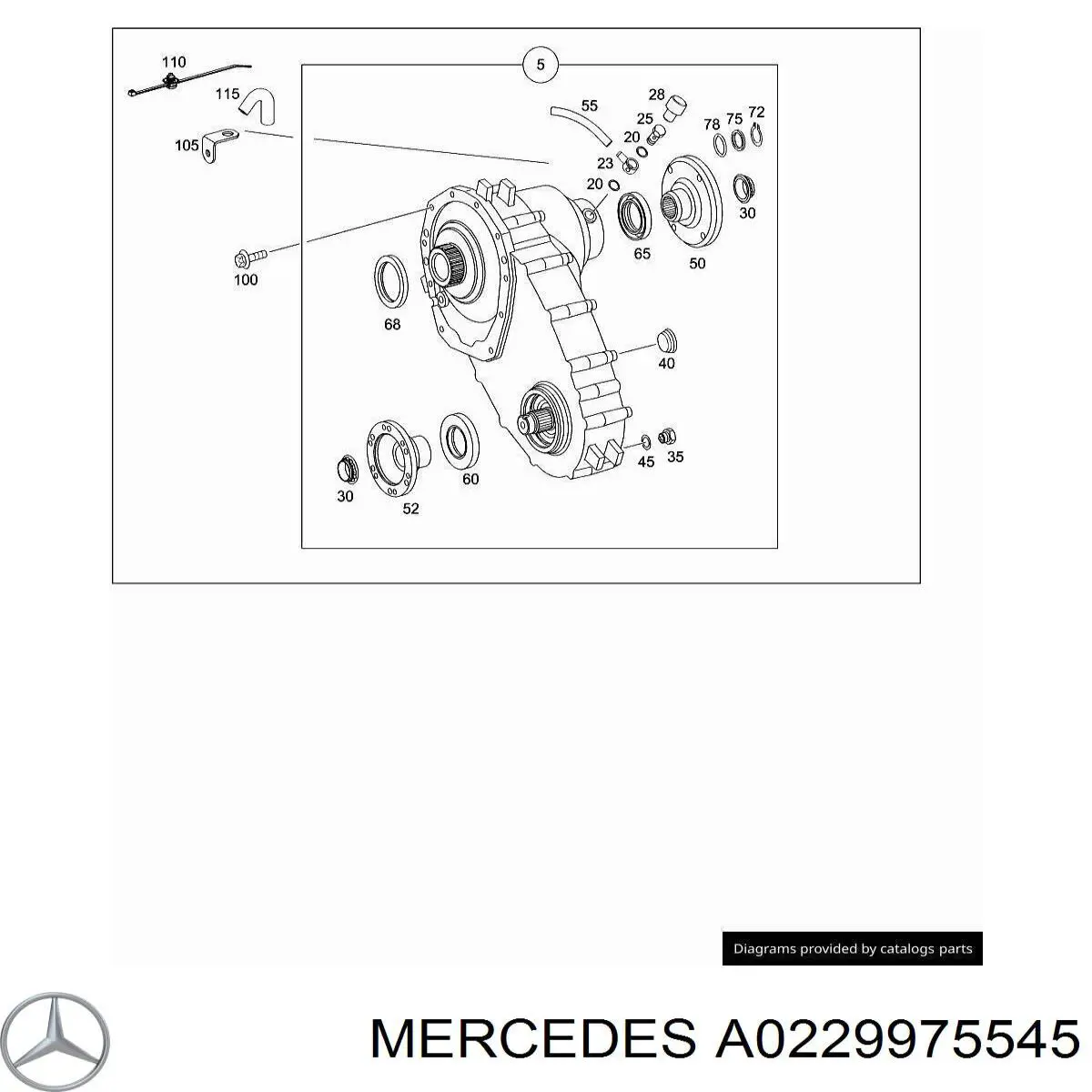 A0229975545 Mercedes 