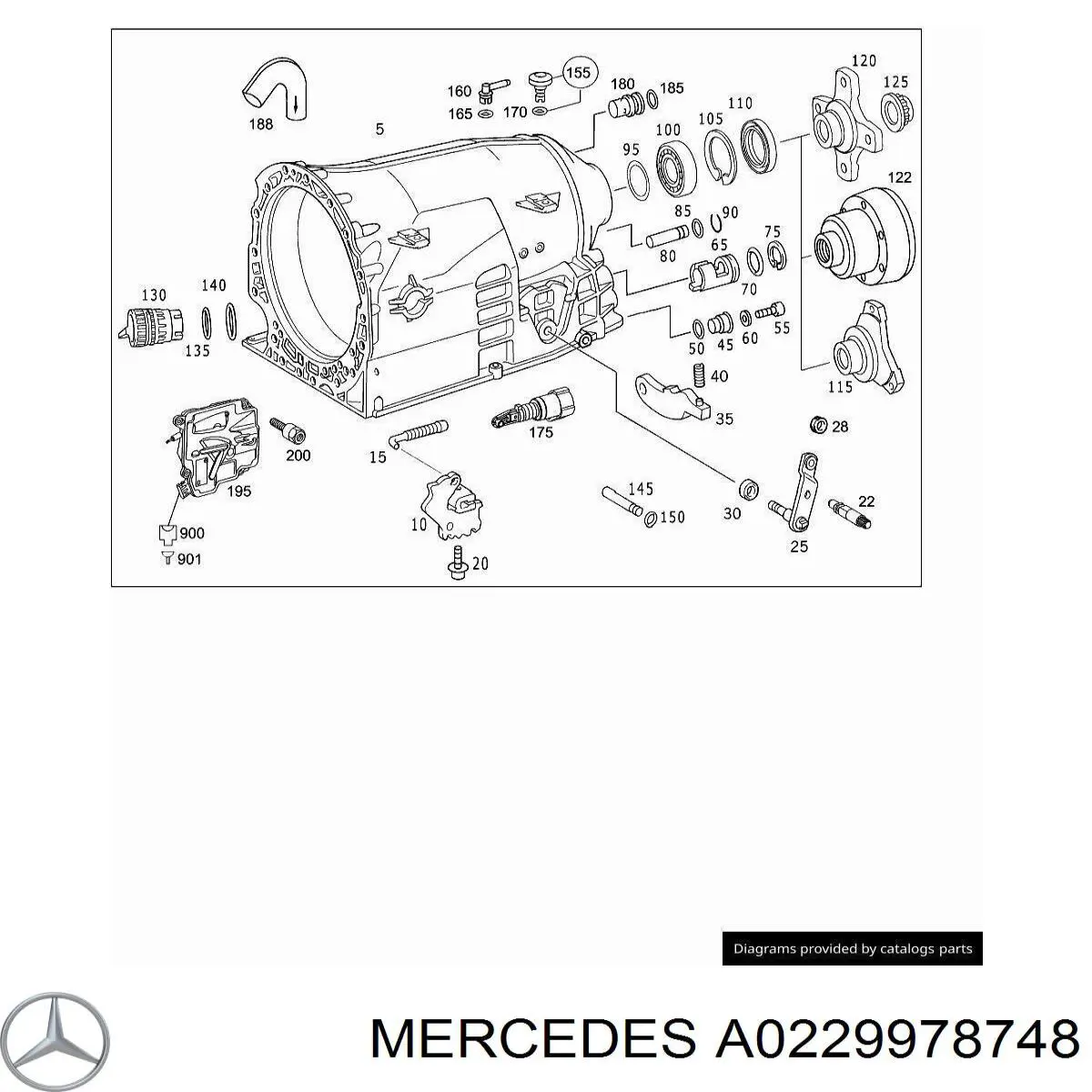 A0229978748 Mercedes 