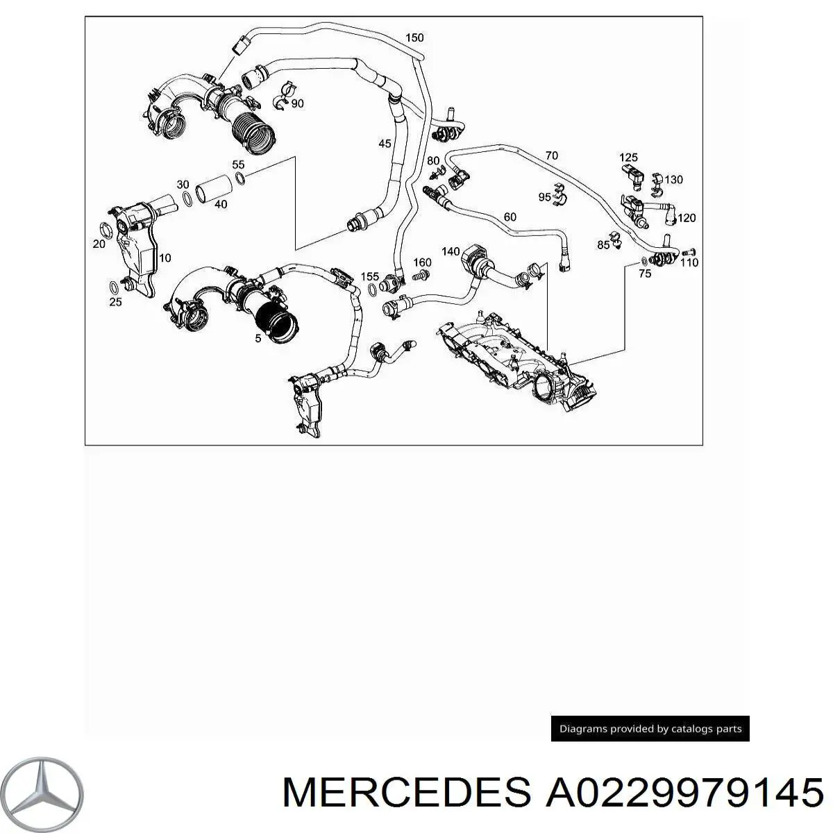 Прокладка маслозаливной горловины Mercedes 0229979145