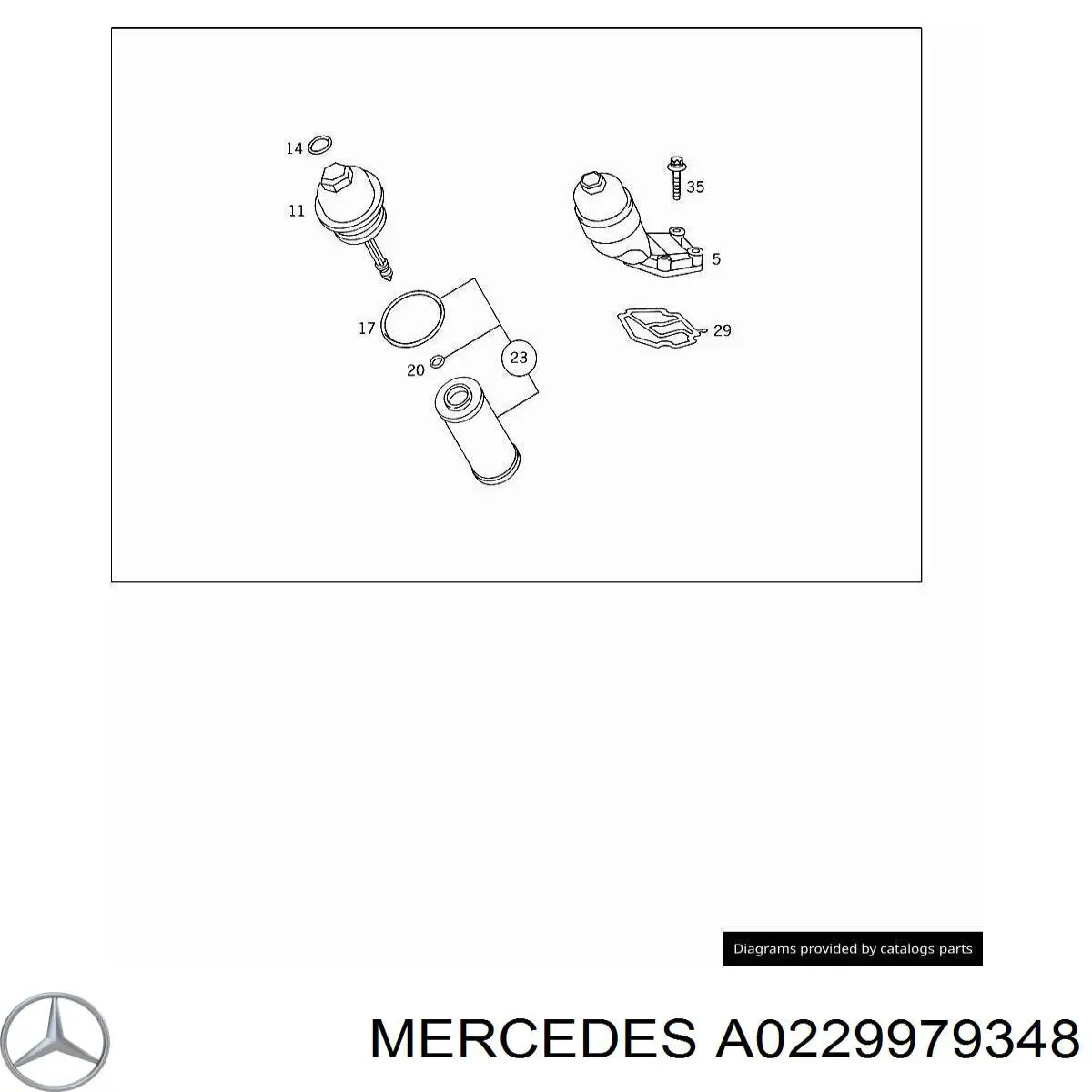 A0229979348 Mercedes 