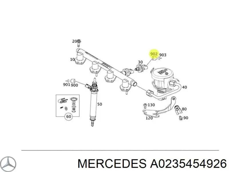 Купить A0235454926 Mercedes 