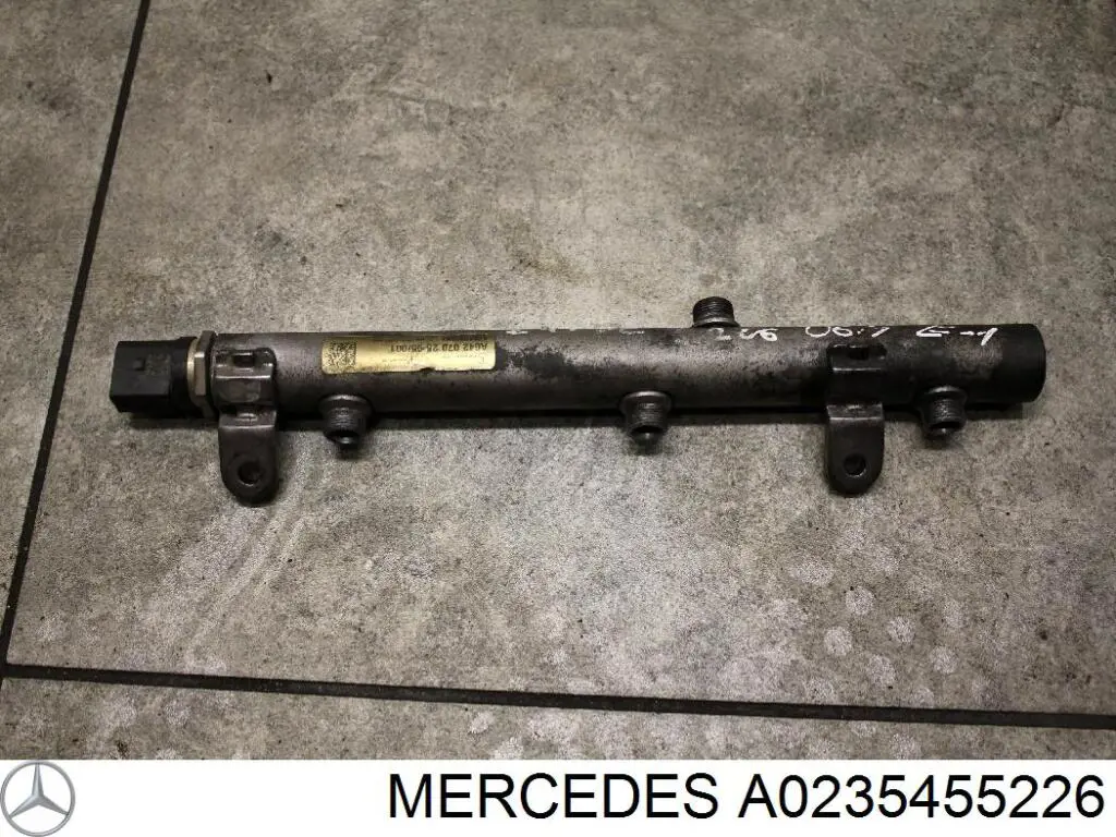 Разъем (фишка) датчика давления выхлопных газов 0235455226 Mercedes