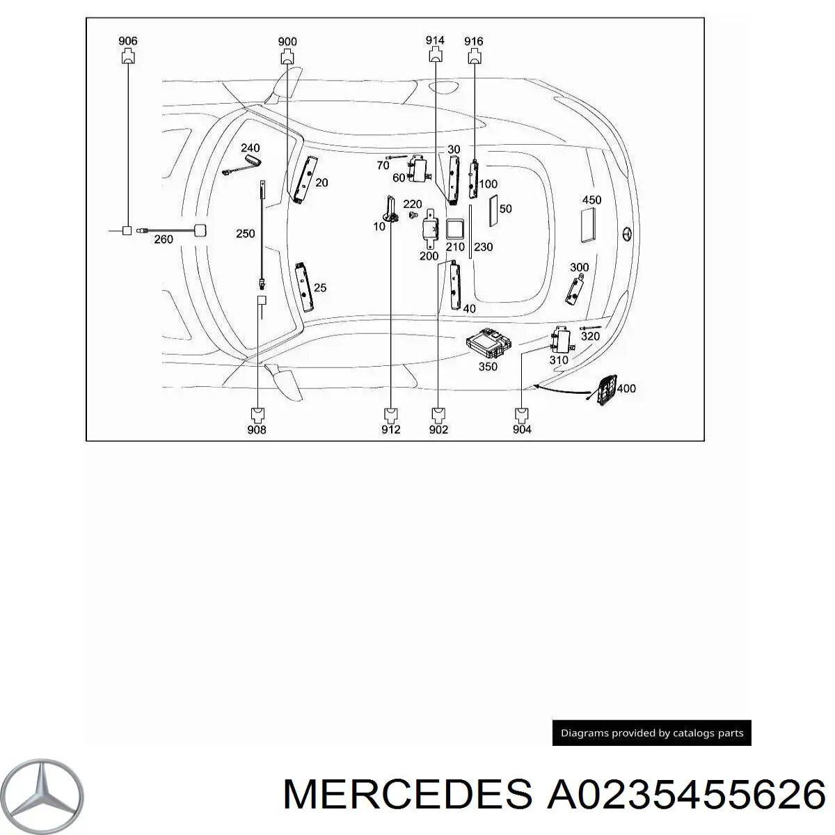 A0235455626 Mercedes 