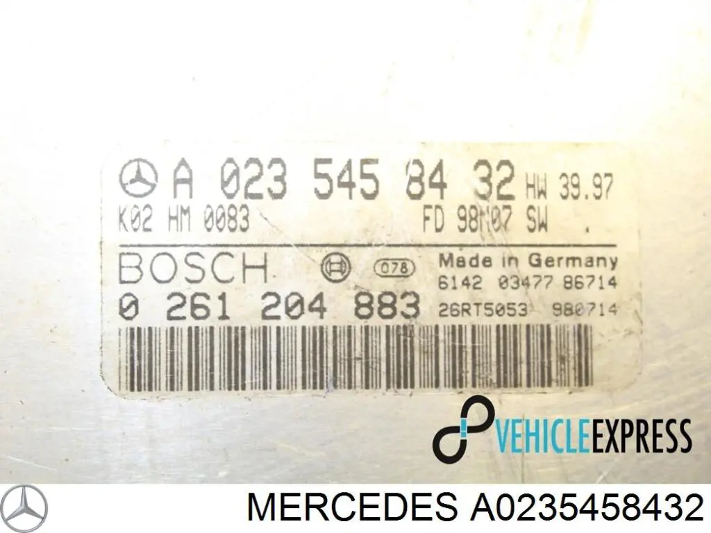 Купить A028545713280 Mercedes Электронный блок управления двигателем