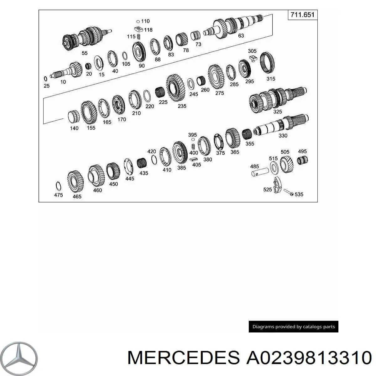 A0239813310 Mercedes 