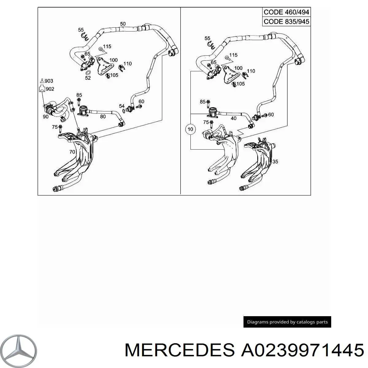 A0239971445 Mercedes 