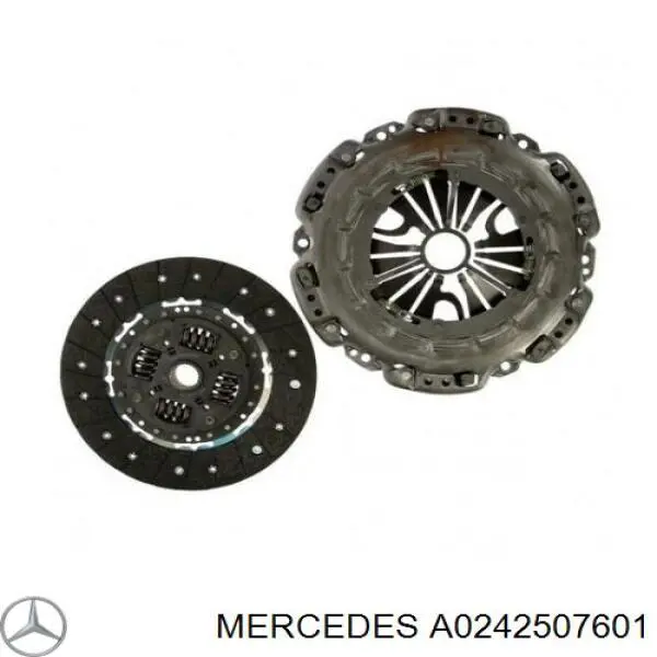 Комплект сцепления (3 части) Mercedes A0242507601 цена, от 56.24 USD