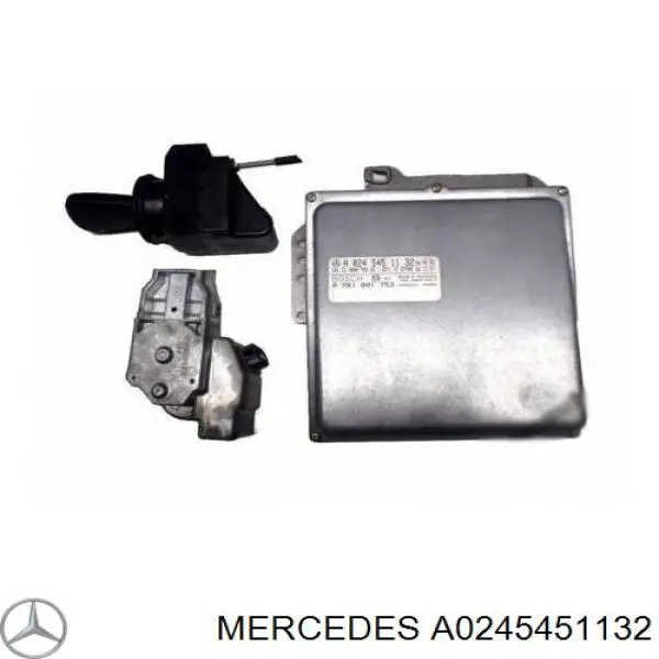 0175459232 Mercedes módulo de direção (centralina eletrônica de motor)