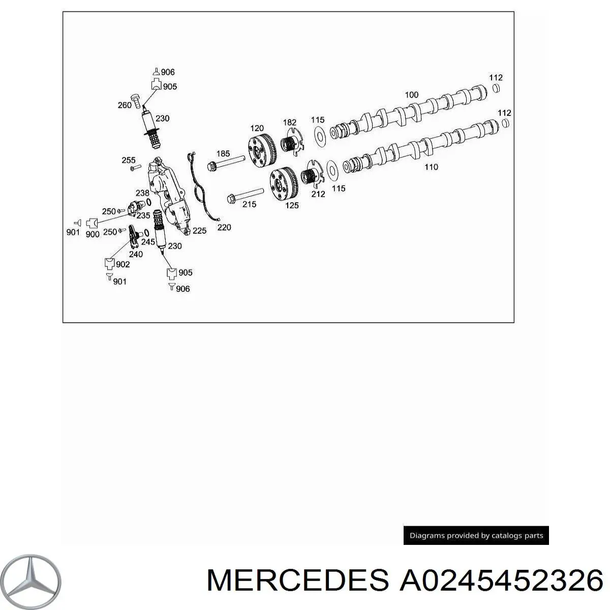 A0245452326 Mercedes 