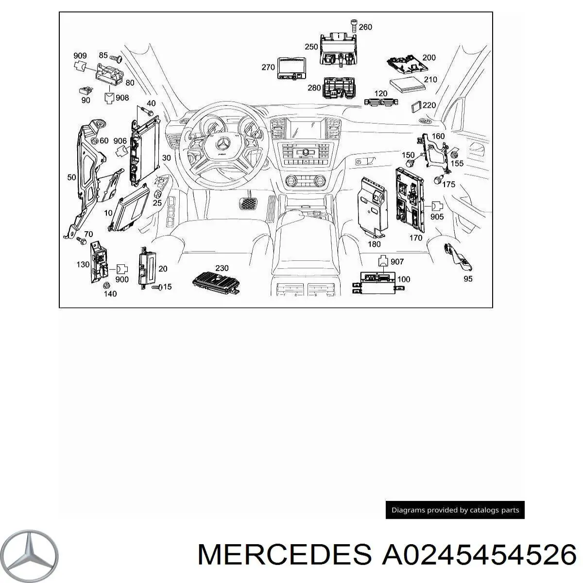  A0245454526 Mercedes