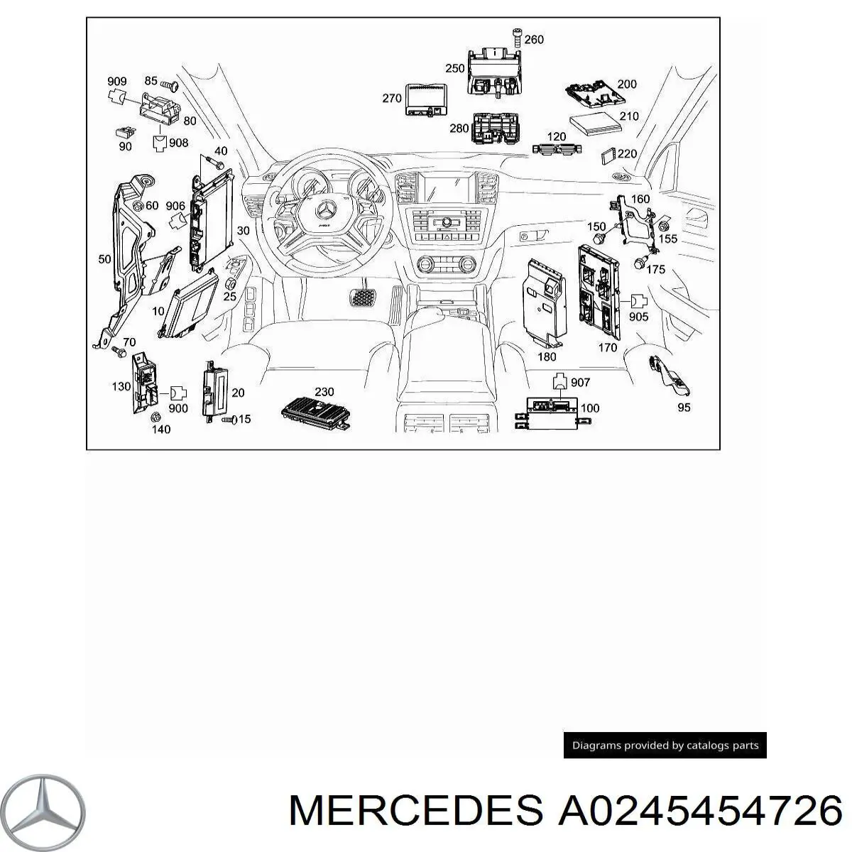  A0245454726 Mercedes