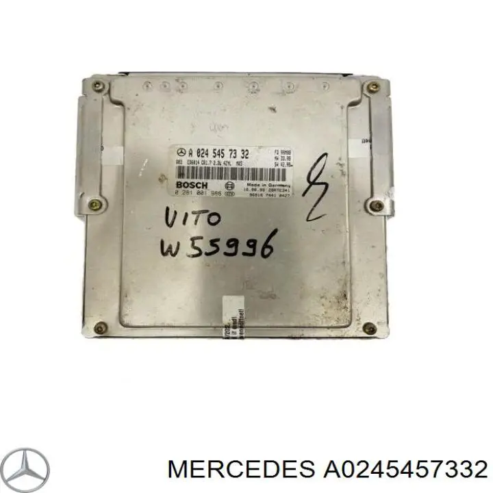 ЭБУ двигателем Mercedes A0245457332 цена, от 208.66 USD