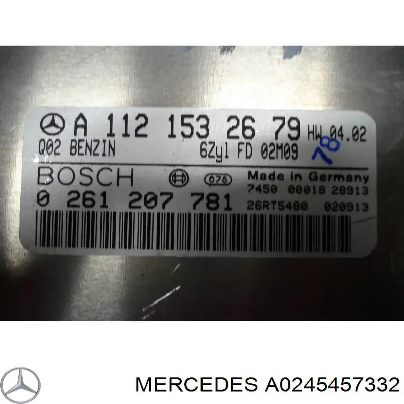 Купить A0245457332 Mercedes Электронный блок управления двигателем