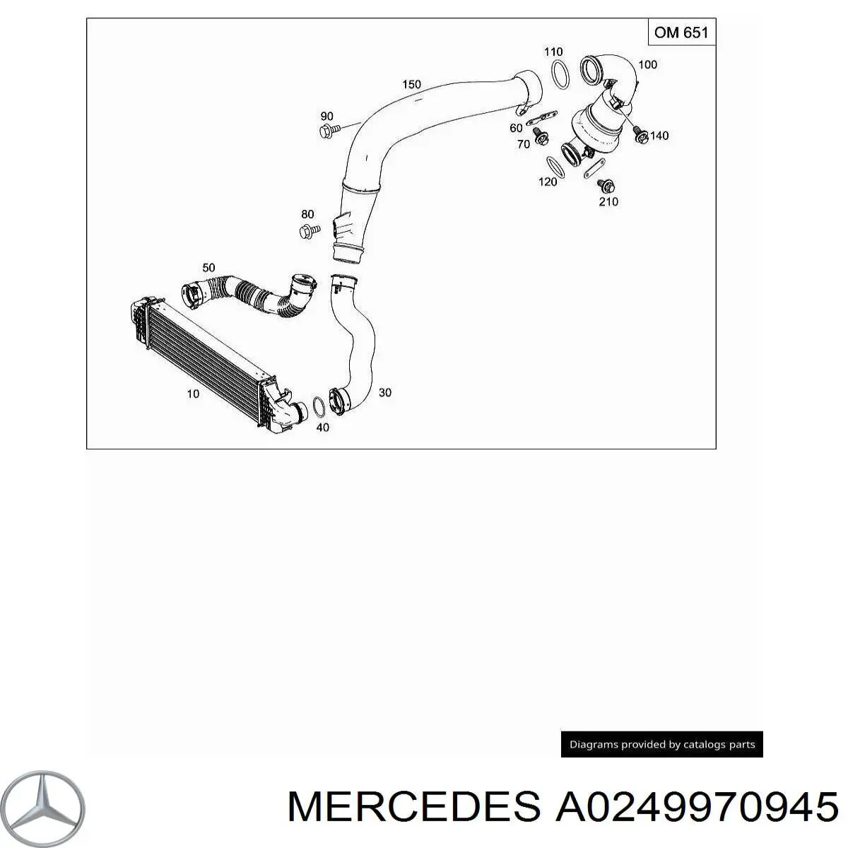 0249970945 Mercedes 