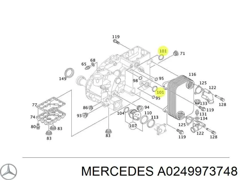  A0249973748 Mercedes