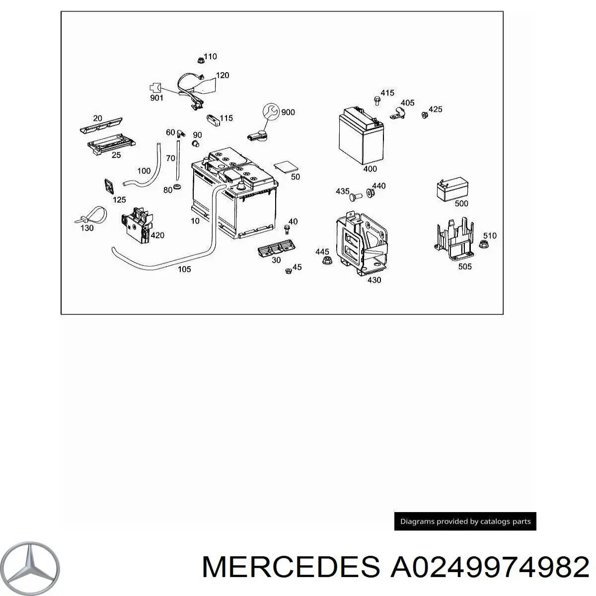  Mercedes A0249974982 цена, от 6.33 USD