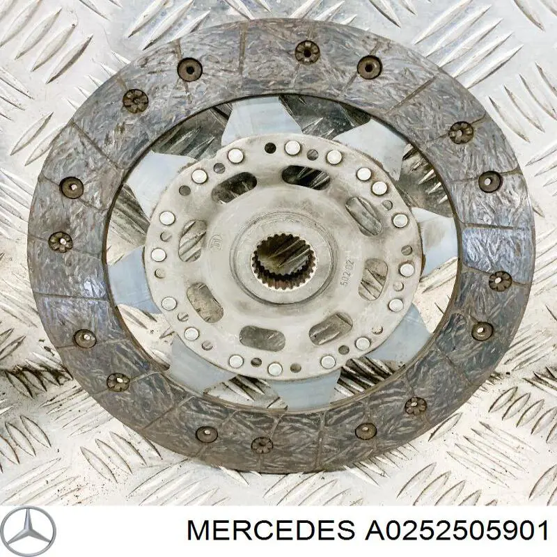 Комплект сцепления Mercedes 0252509601