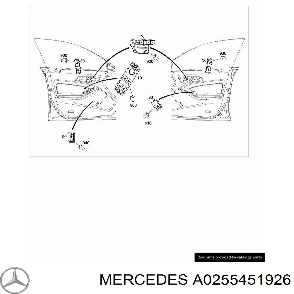 A0255451926 Mercedes 