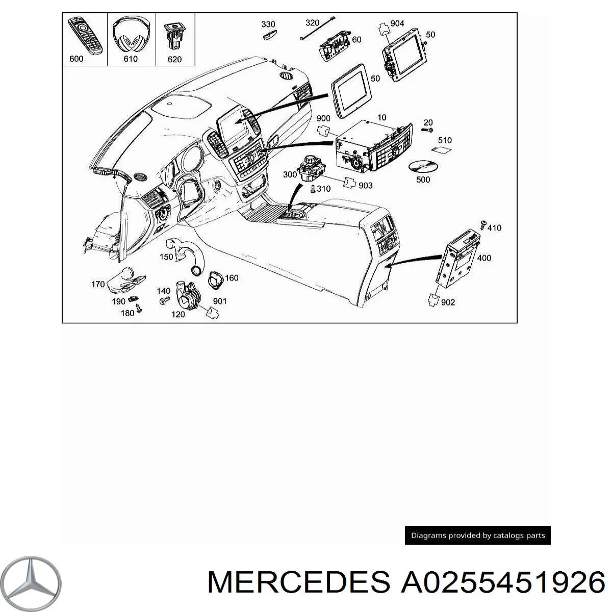 A0255451926 Mercedes 