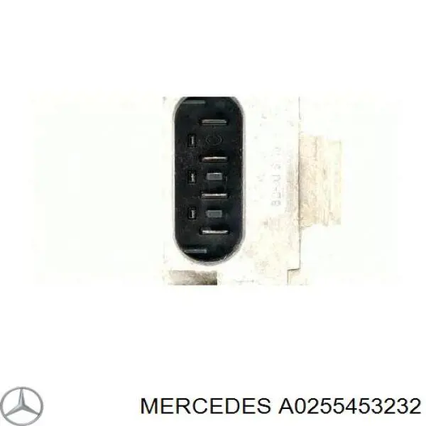 A0255453232 Mercedes regulador de revoluções de ventilador de esfriamento (unidade de controlo)