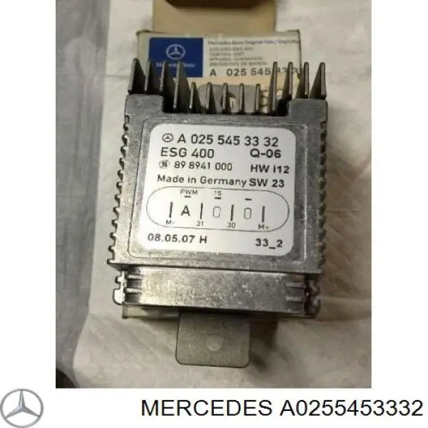 Купить A0255453332 Mercedes Регулятор оборотов вентилятора