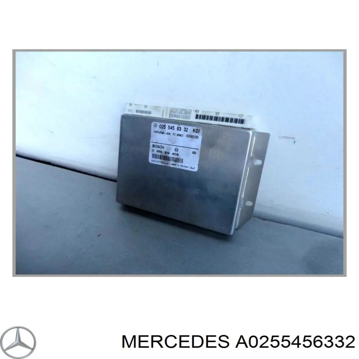A0255456332 Mercedes Модуль управления ESP