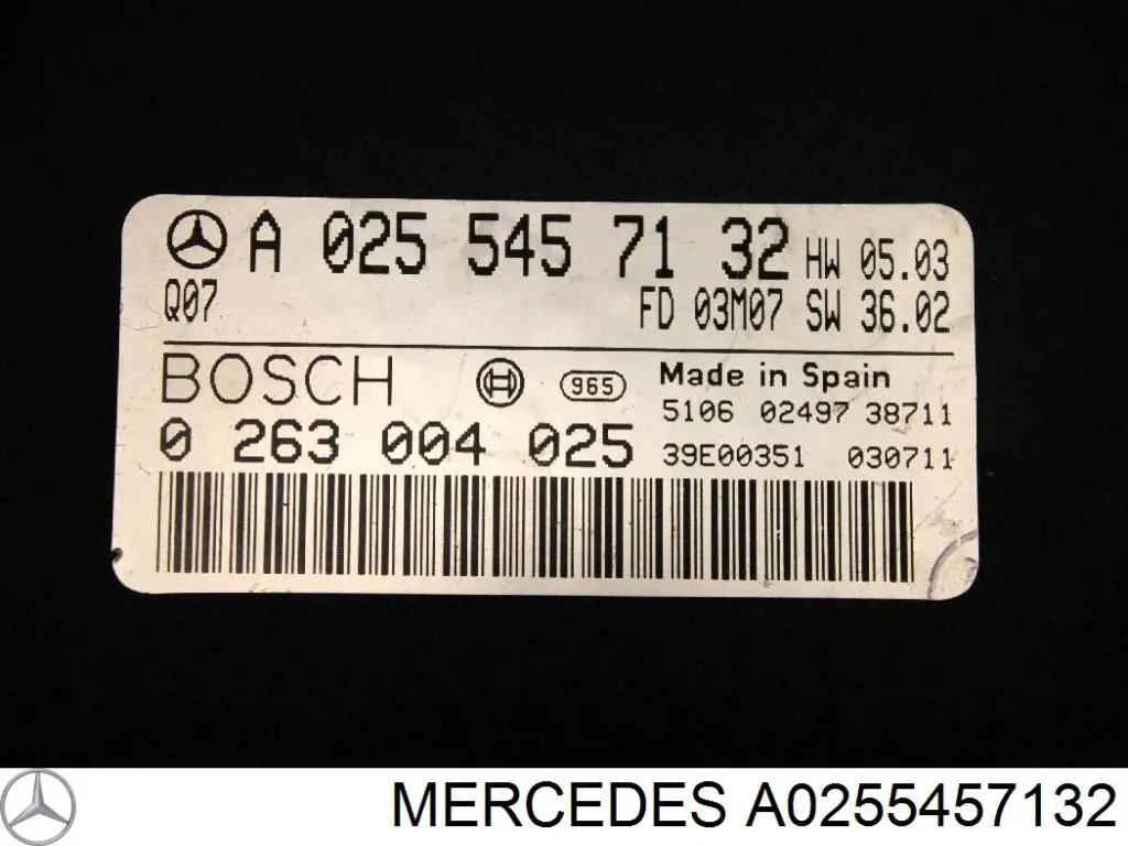 Модуль управления парктроником 2115453932 Mercedes