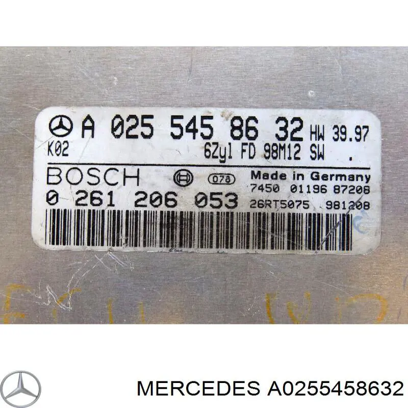  A0255458632 Mercedes