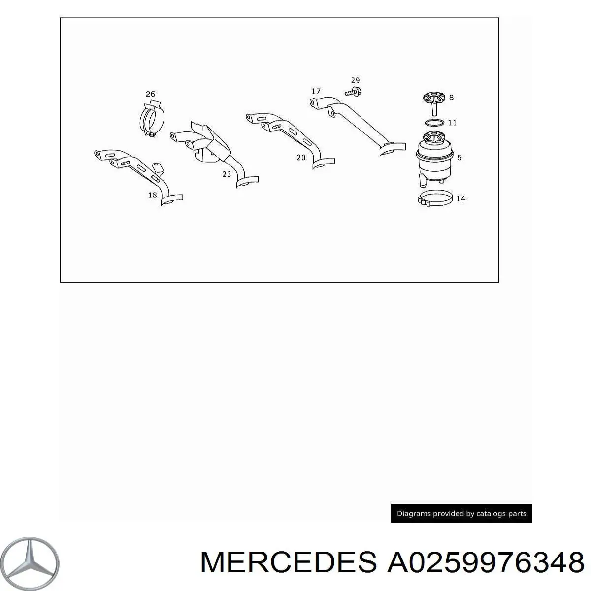  0259976348 Mercedes