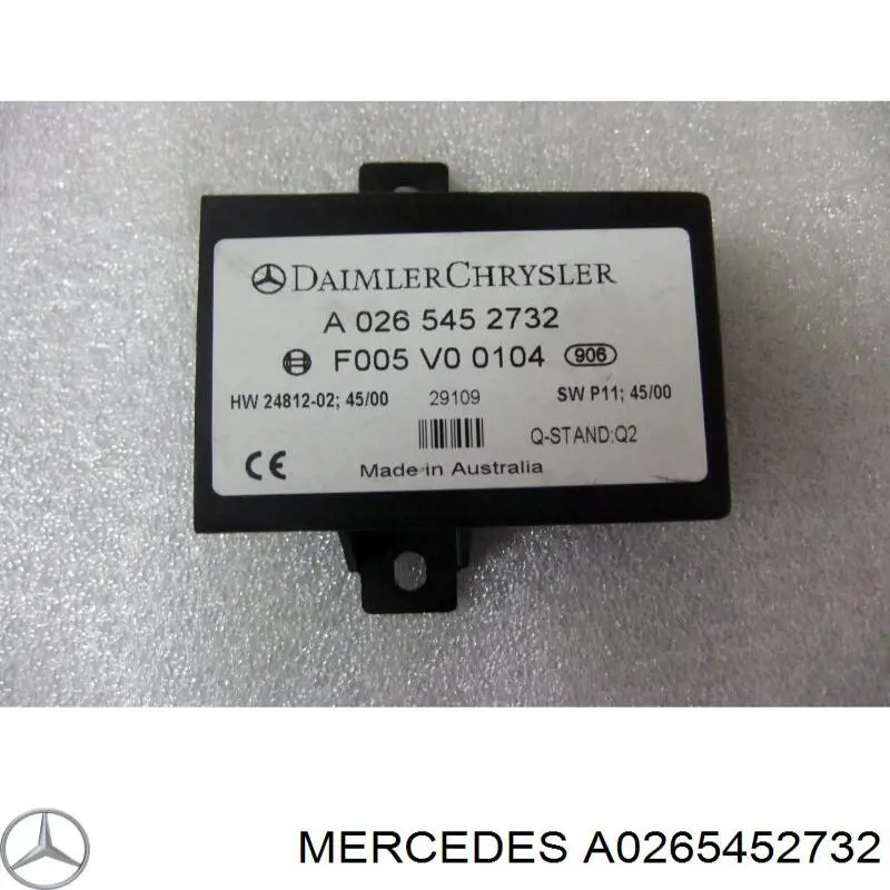  0265452732 Mercedes